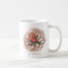Taza De Café Spa Terapista Suculento Salón Clínica Sanadora de