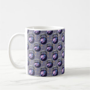 Taza De Café Space Galaxy Kettlebell