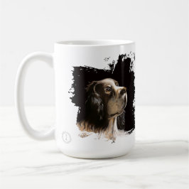 Taza De Café Spaniel dog love mug 