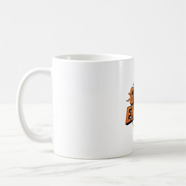 Taza De Café Spark Good Energy con Retro Lightning Icon Mug (Izquierda)