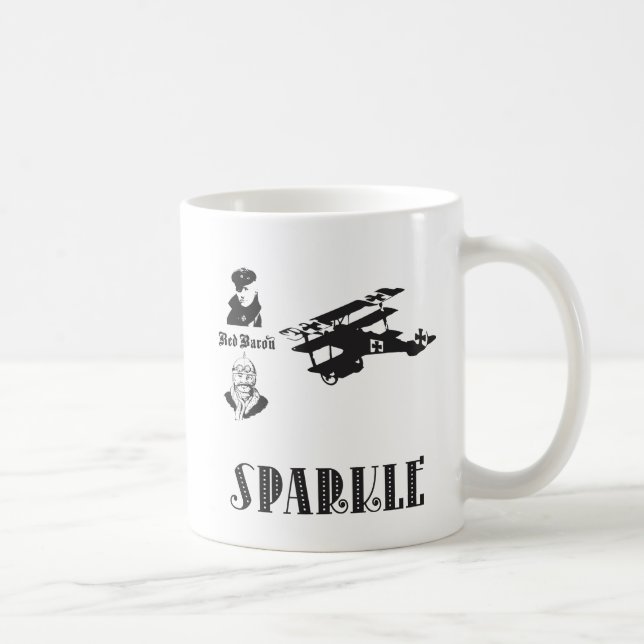 Taza De Café SPARKLE Red Baron & Hindenburg (Derecha)