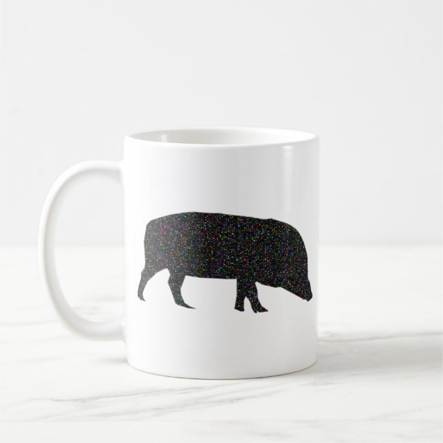 Taza De Café Sparkly Pigs Mug (Izquierda)