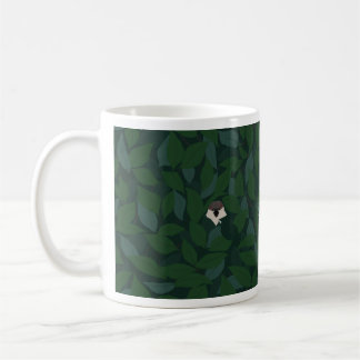 Taza De Café Sparrow está mirando! スズメが見てます!
