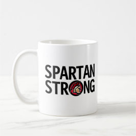 Taza De Café Spartan Strong. Mug personalizado