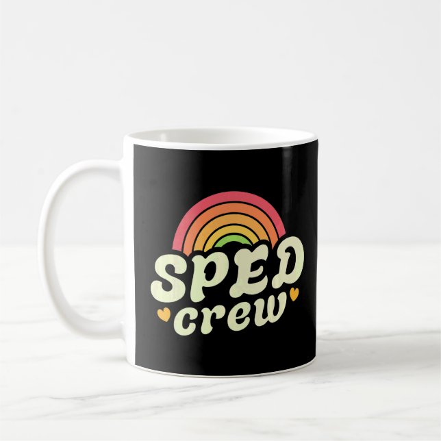 Taza De Café SPED Crew Profesora de Educación Especial (Izquierda)