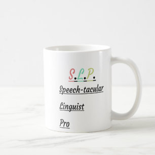 Taza De Café Speech-Tacular Linguist Pro Regalo SLP