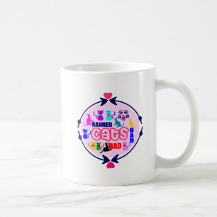 Taza De Café 😻 🐾 ↷ ❤ Sper Cute Cat Family Fun Mug ↶ 🐾 😺 T-S