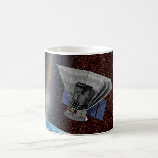 Taza De Café SPHEREx Galaxy Hunter Spacecraft (Centro)