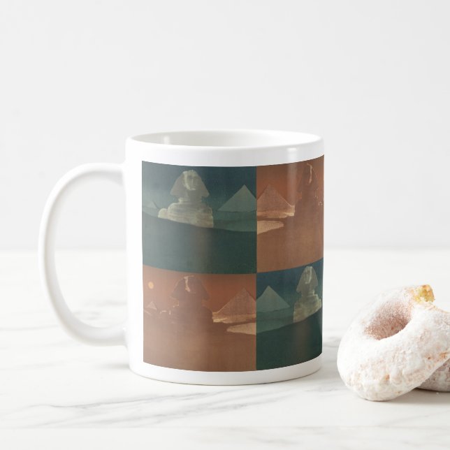 Taza De Café Sphinx mug (Con donut)
