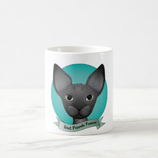 Taza De Café Sphynx Best Friends Forever