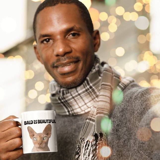 Taza De Café SPHYNX CAIRLESS CATS, tazas, calvo es hermoso Coff (Subido por el creador)