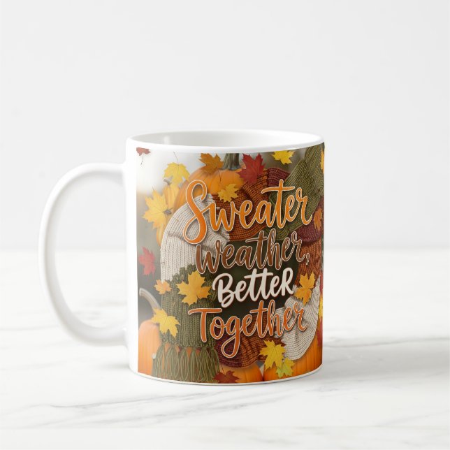 Taza De Café Spice de calabaza y malos consejos - Gracioso tapa (Izquierda)