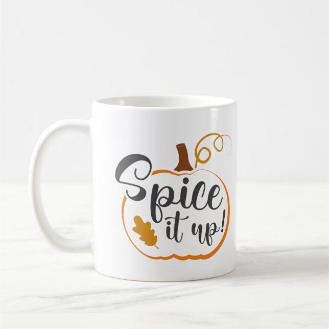 Taza De Café Spice it Up Personalizado (Izquierda)