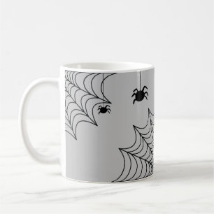Taza De Café Spider Web Halloween Mug