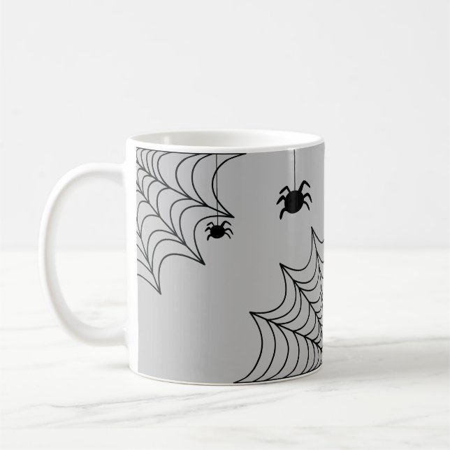 Taza De Café Spider Web Halloween Mug (Izquierda)