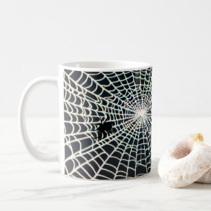 Taza De Café Spider Web Halloween Mug