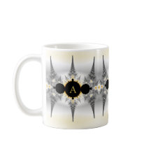 Spikes Fractal Plata Monogramada