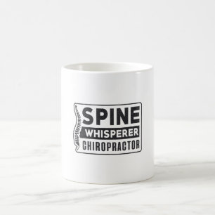 Taza De Café Spine Whisperer Chiropractor Therapy Chiropractic