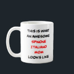 Taza De Café spinone italiano mamá, genial<br><div class="desc">spinone italiano mamá</div>