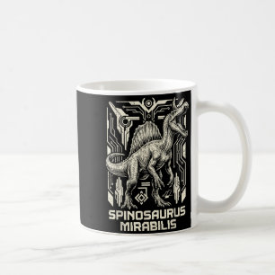 Taza De Café Spinosaurus mirabilis nuevo dinosaurio prehistóric
