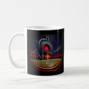Taza De Café Spiral Out Keep Goong - Tee artístico místico