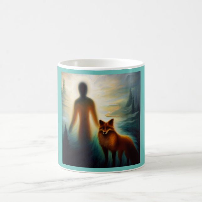 Taza De Café Spirit Animal Fox 1 (Centro)