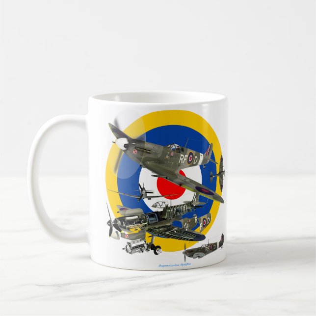 Taza De Café Spitfire supermarino (Izquierda)