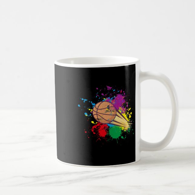 Taza De Café Splash Basketball (Derecha)