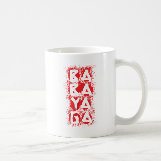 Taza De Café Splatter Baba Yaga (Derecha)