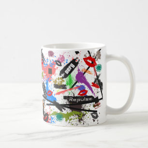 Taza De Café Splatter Rebel Mug
