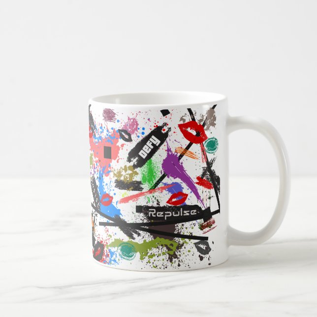 Taza De Café Splatter Rebel Mug (Derecha)