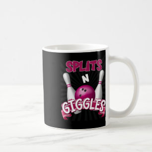 Taza De Café Splits n Giggles Funny Bowler Team Bowler Sports