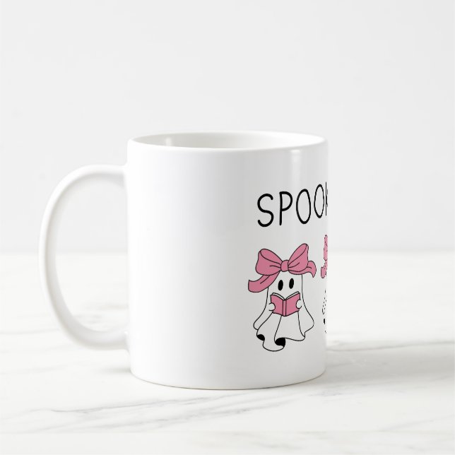 Taza De Café Spooky babes cute ghost (Izquierda)