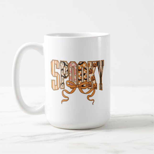 Taza De Café Spooky Coquette Halloween Aesthetic-66166 (Izquierda)