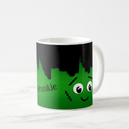 Taza De Café Spooky Cute Personalizado Halloween Frankenstein