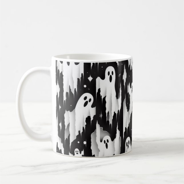 Taza De Café Spooky Ghost Mug (Izquierda)