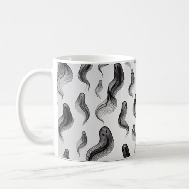 Taza De Café Spooky Ghost Mug (Izquierda)