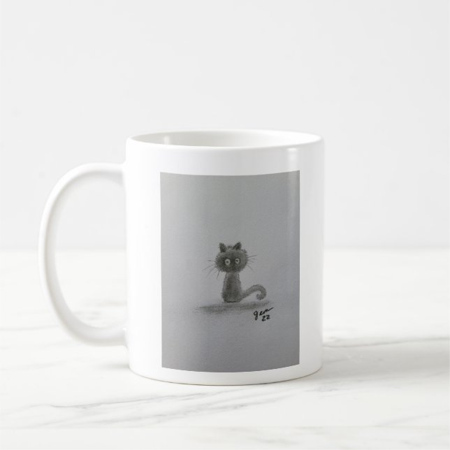 Taza De Café Spooky Kitty (Izquierda)