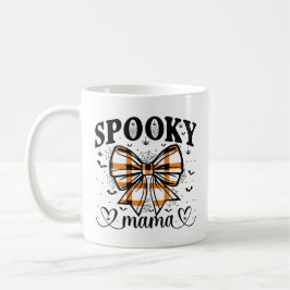 Taza De Café Spooky Mama – Halloween Lindo para Mamás