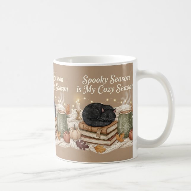 Taza De Café Spooky Season is My Cozy Season (Derecha)