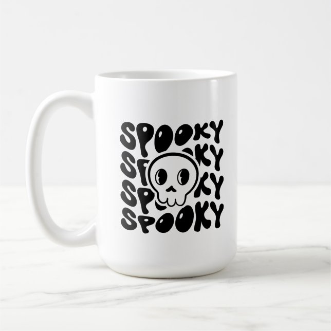 Taza De Café Spooky, Spooky, Spooky (Izquierda)