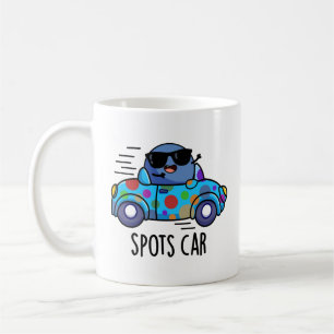 Taza De Café Spots Car Funny Sports Car Pun