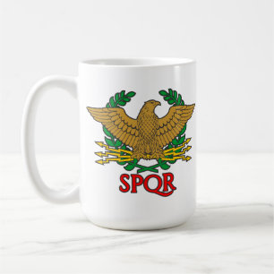 Taza De Café SPQR - Senatus Populusque Romanus