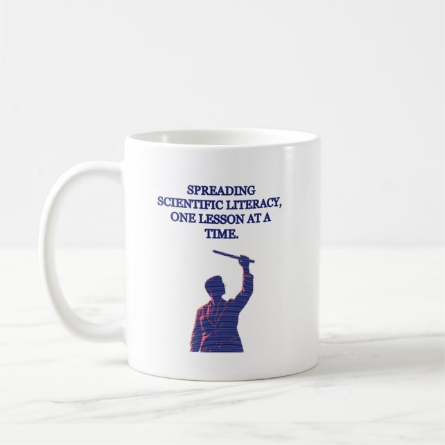 Taza De Café Spreading Scientific Literacy One Lesson At A Time (Izquierda)
