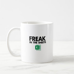 Taza De Café Spreadsheet Mug, Funny Accountant o CPA Gift