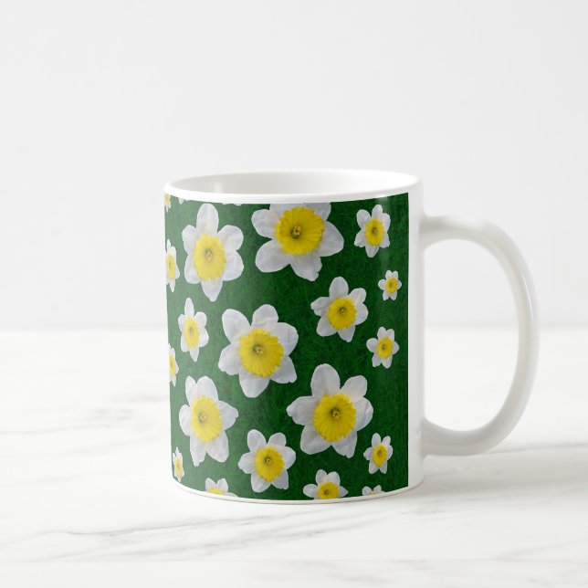 Taza De Café Spring Daffodils (Derecha)