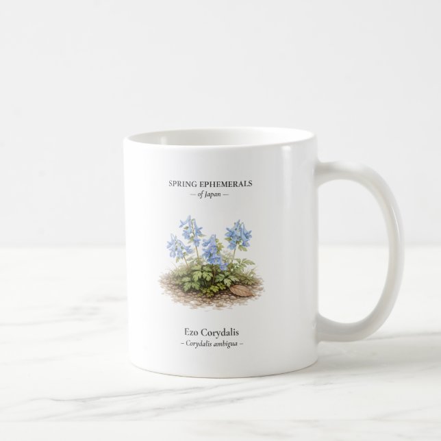 Taza De Café Spring Ephemerals of Japan – Ezo Corydalis (Derecha)