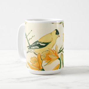 Taza De Café Spring Goldfinch Mug