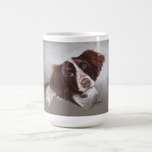 Taza De Café Springer Spaniel Original Painting Classic Mug