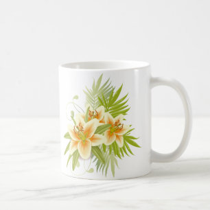 Taza De Café Springtime Lilies